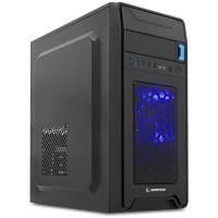 RAMPAGE Castrum Peak-420W Siyah 2*USB3.0+2*USB 12cm Mavi LED Fan Oyuncu